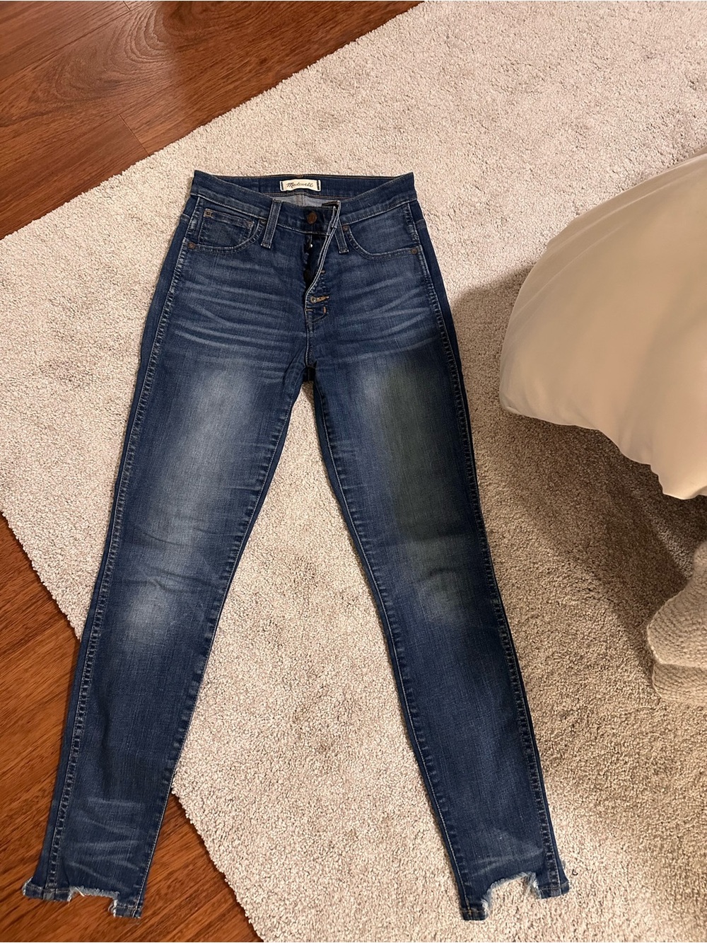 Madewell Dark Blue Skinny Jeans